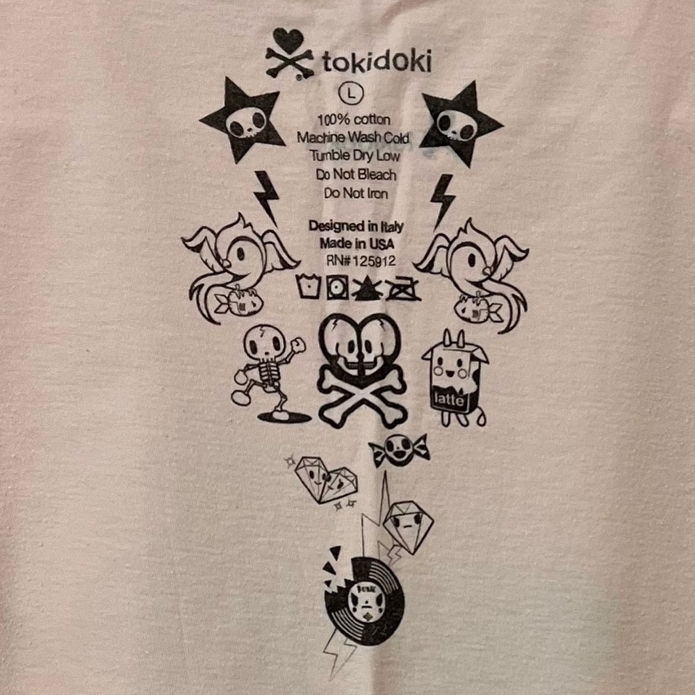 Tokidoki Pink Cactus Shirt - Picture 2 of 3